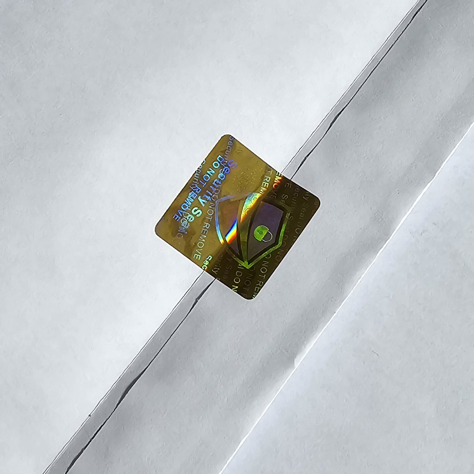 LabelOcean 3D Hologramm-Siegel – 12x12mm Garantie- & Sicherheitsetikett, Aus Deutschland