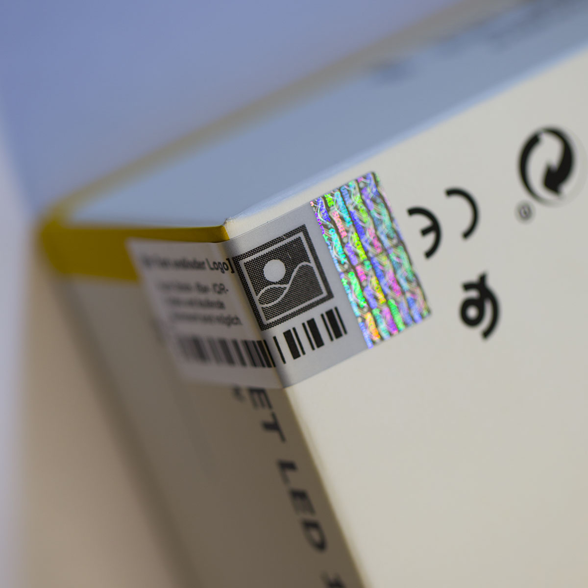 Hologramm Siegel Aufkleber Sticker Echtheitszertifikat Seriennummer lfd Nummer 