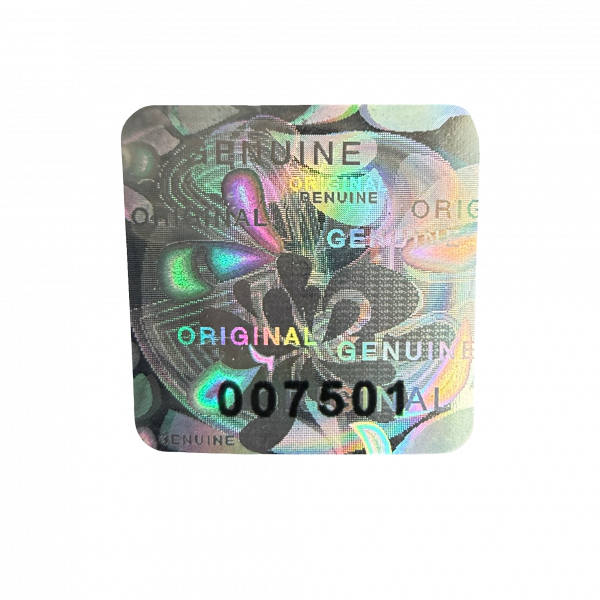 3D Hologramm Aufkleber „GENUINE ORIGINAL“ – Sicherheitslabel – VOID Effekt - 15mm